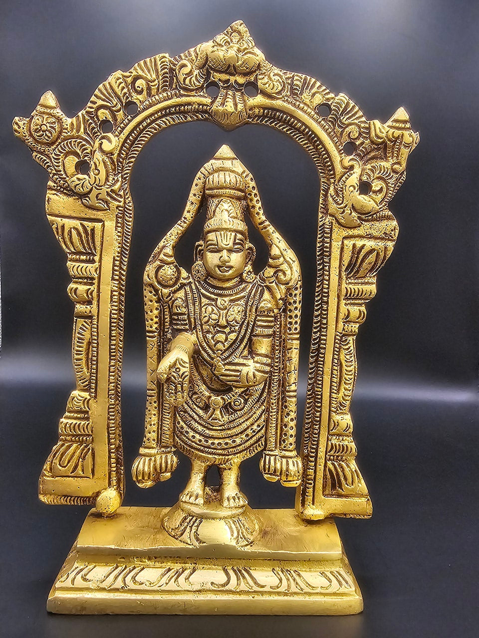 Tirupati Venkateshwara with Thiruvachi – Divine Blessing of Prosperity