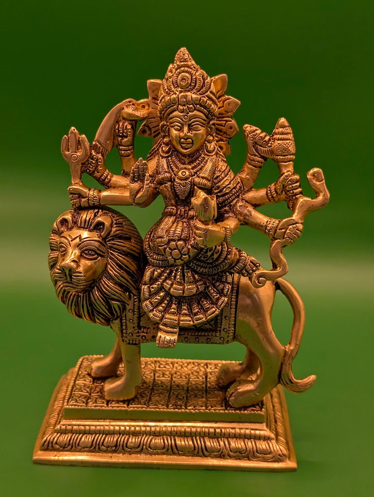 Durga on Lion – Protector from Evil