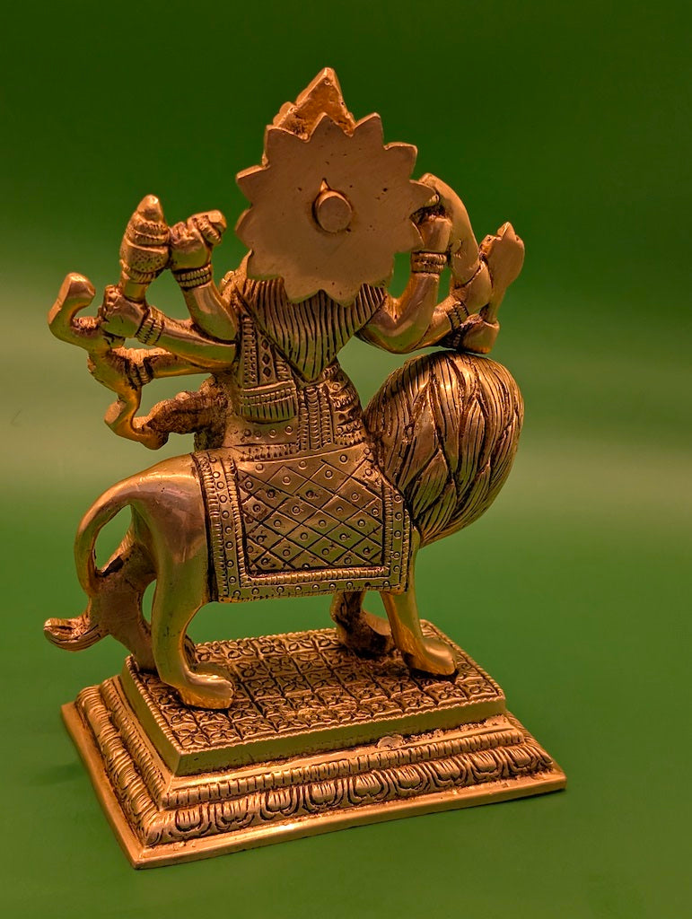 Durga on Lion – Protector from Evil