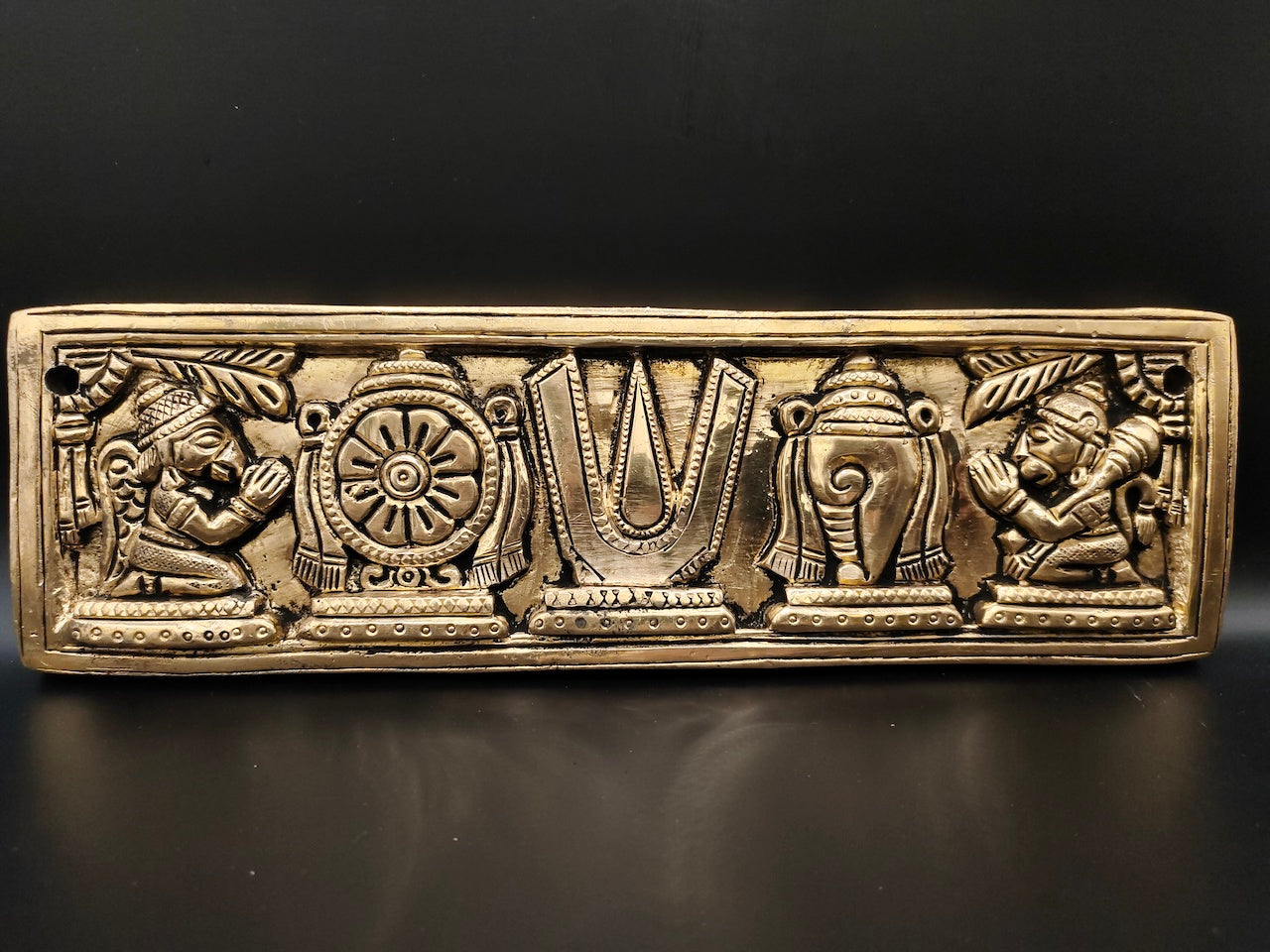 Om Namo Narayana Brass Decor – Spiritual Door or Entrance Decor
