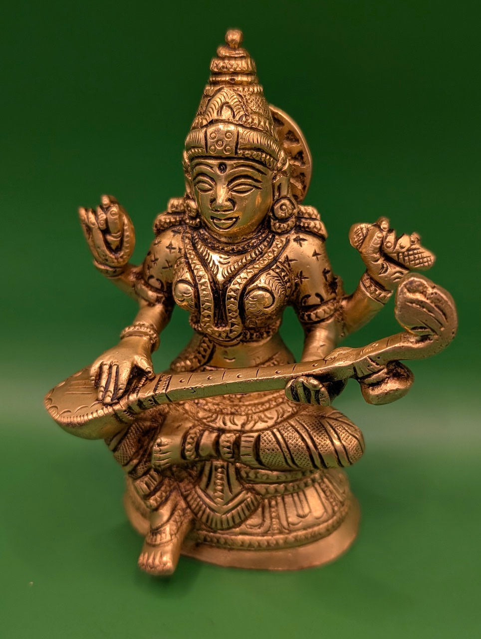 Saraswati with Veena – Divine Wisdom and Artistry