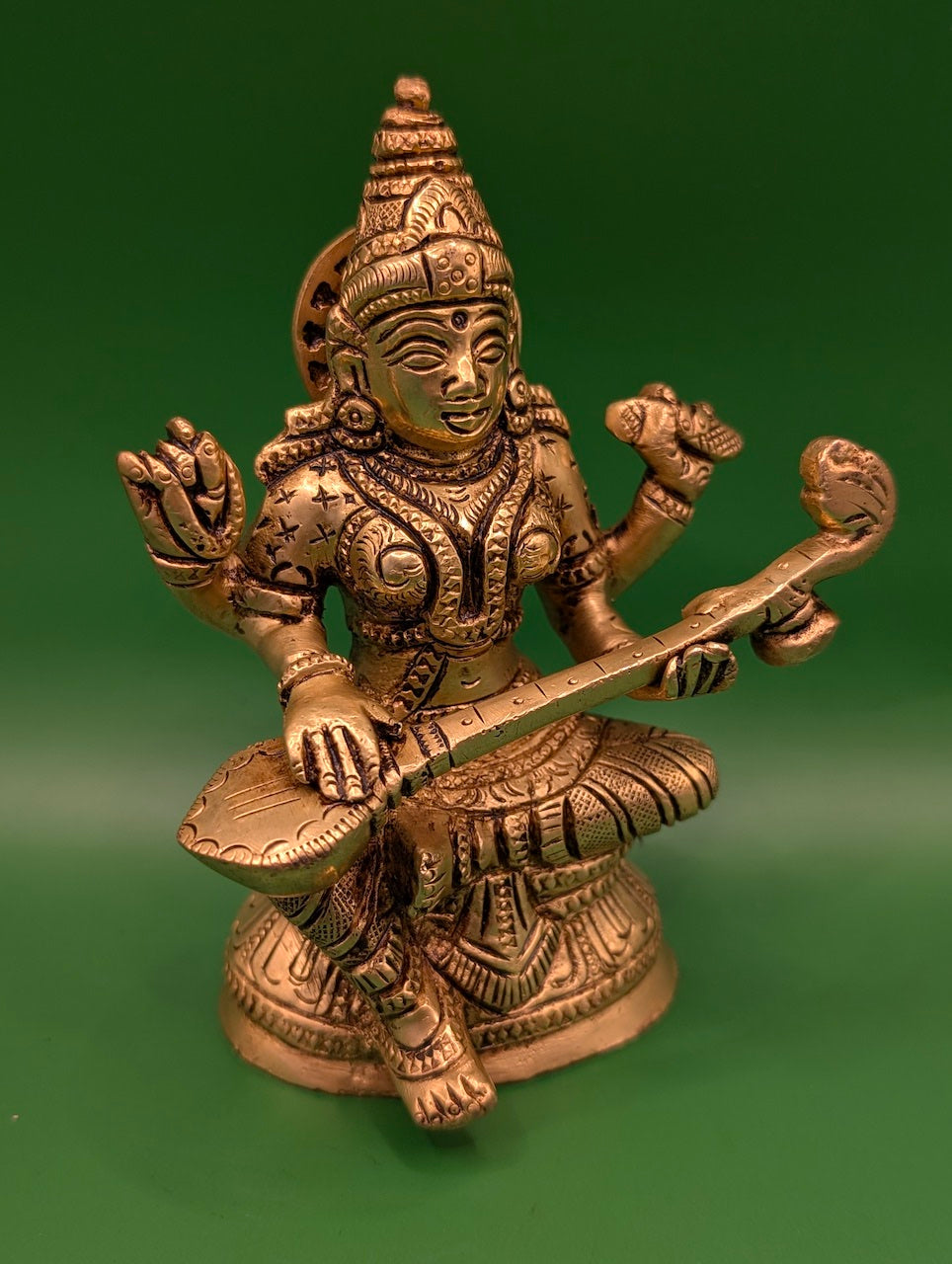 Saraswati with Veena – Divine Wisdom and Artistry