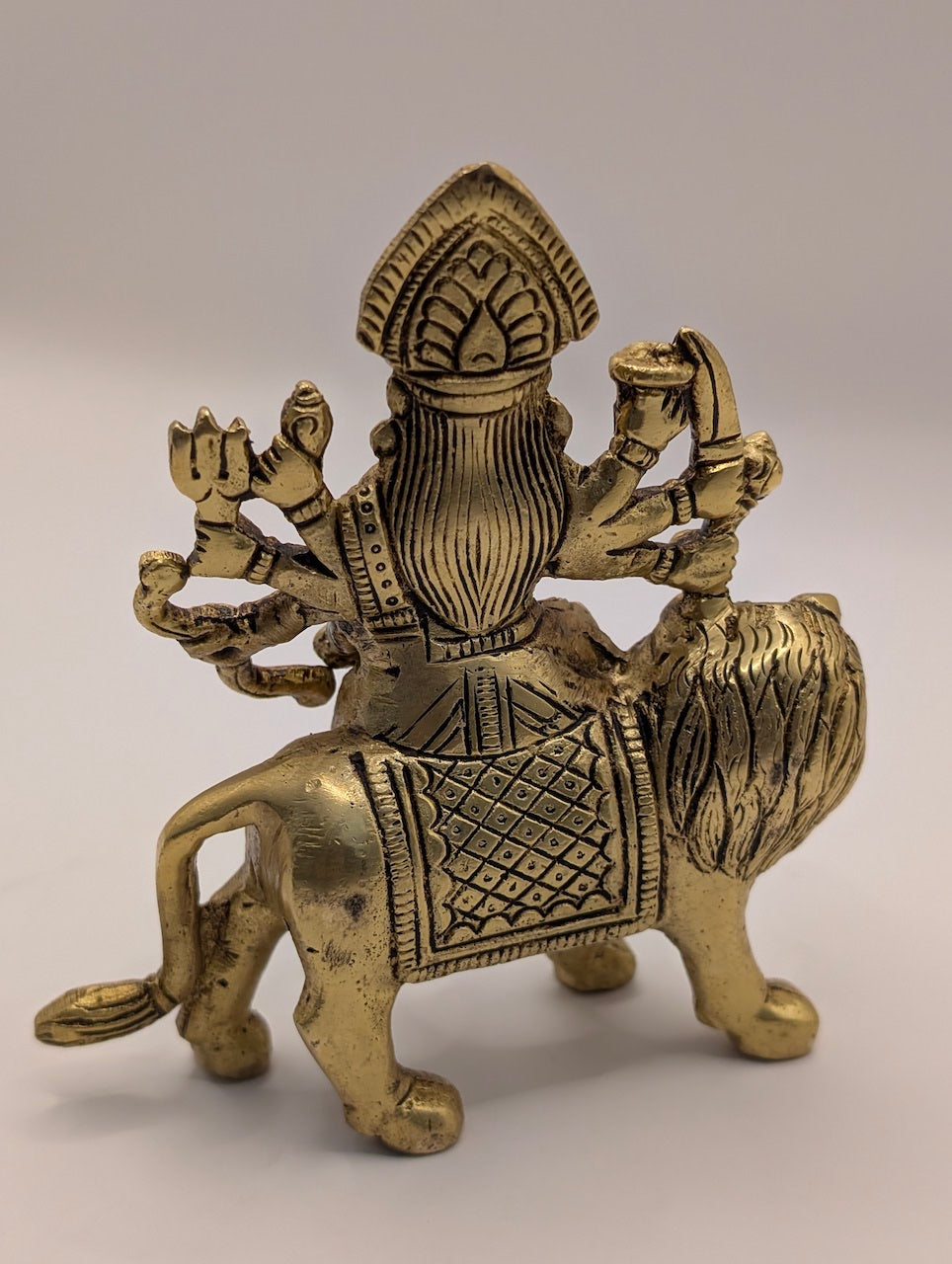 Maa Durga on Lion – Divine Protector Figurine