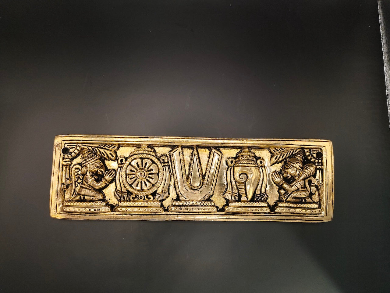 Om Namo Narayana Brass Decor – Spiritual Door or Entrance Decor